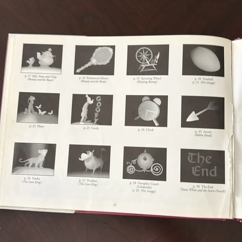 Vintage Disney magic eye book from scholastic
